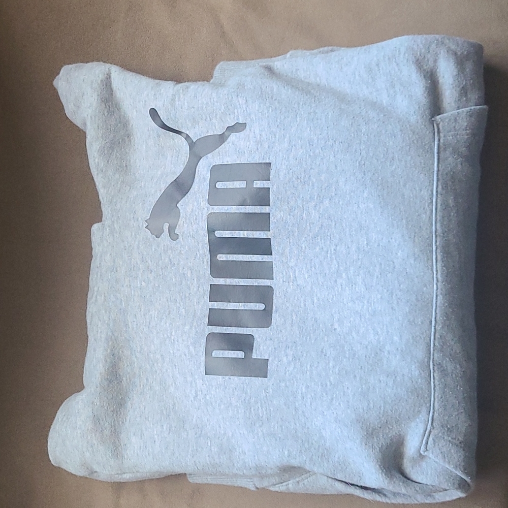 Grey hoody sweatshirt